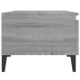 Mesa auxiliar madera contrachapada gris Sonoma 50x46x35 cm de vidaXL, Mesas auxiliares - Ref: Foro24-819528, Precio: 44,99 €,...