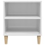 TV stand made of glossy white plywood 102x44.5x50 cm by vidaXL, TV Furniture - Ref: Foro24-819598, Price: 57,43 €, Discount: %