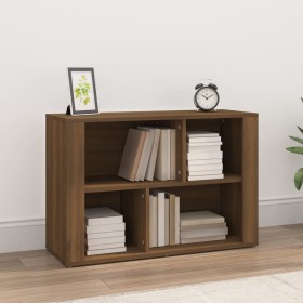 Oak brown plywood sideboard 80x30x54 cm by vidaXL, Sideboards - Ref: Foro24-819483, Price: 48,69 €, Discount: %