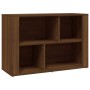 Aparador de madera contrachapada marrón roble 80x30x54 cm de vidaXL, Aparadores - Ref: Foro24-819483, Precio: 48,59 €, Descue...