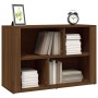 Oak brown plywood sideboard 80x30x54 cm by vidaXL, Sideboards - Ref: Foro24-819483, Price: 48,59 €, Discount: %