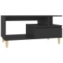 Black plywood coffee table 90x49x45 cm by vidaXL, Coffee table - Ref: Foro24-819613, Price: 58,24 €, Discount: %