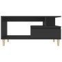 Black plywood coffee table 90x49x45 cm by vidaXL, Coffee table - Ref: Foro24-819613, Price: 58,24 €, Discount: %