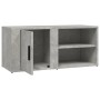 Mueble para TV madera contrachapada gris hormigón 80x31,5x36 cm de vidaXL, Muebles TV - Ref: Foro24-819444, Precio: 41,44 €, ...