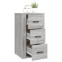 Aparador de madera contrachapada gris Sonoma 40x33x70 cm de vidaXL, Aparadores - Ref: Foro24-819426, Precio: 65,57 €, Descuen...