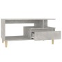 Concrete gray plywood coffee table 90x49x45 cm by vidaXL, Coffee table - Ref: Foro24-819616, Price: 60,99 €, Discount: %