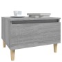 2 gray Sonoma plywood side tables 50x46x35 cm by vidaXL, Side tables - Ref: Foro24-819513, Price: 73,69 €, Discount: %