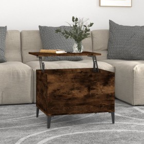 Smoked oak plywood coffee table 60x44.5x45 cm by vidaXL, Coffee table - Ref: Foro24-819577, Price: 60,94 €, Discount: %