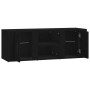 Mueble para TV madera contrachapada negro 100x31,5x35 cm de vidaXL, Muebles TV - Ref: Foro24-819429, Precio: 55,99 €, Descuen...