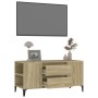 Sonoma oak plywood TV cabinet 102x44.5x50 cm by vidaXL, TV Furniture - Ref: Foro24-819607, Price: 80,99 €, Discount: %