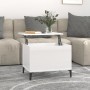 Glossy white plywood coffee table 60x44.5x45 cm by vidaXL, Coffee table - Ref: Foro24-819574, Price: 65,00 €, Discount: %