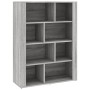 Aparador de madera contrachapada gris Sonoma 80x30x106 cm de vidaXL, Aparadores - Ref: Foro24-819498, Precio: 88,34 €, Descue...