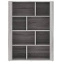 Aparador de madera contrachapada gris Sonoma 80x30x106 cm de vidaXL, Aparadores - Ref: Foro24-819498, Precio: 88,34 €, Descue...