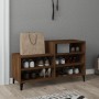 Brown oak plywood shoe cabinet 102x36x60 cm by vidaXL, Shoe racks and shoe organizers - Ref: Foro24-819739, Price: 78,99 €, D...