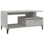 Mesa de centro madera contrachapada gris hormigón 90x49x45 cm de vidaXL, Mesas de centro - Ref: Foro24-819624, Precio: 78,90 ...