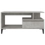 Mesa de centro madera contrachapada gris hormigón 90x49x45 cm de vidaXL, Mesas de centro - Ref: Foro24-819624, Precio: 78,90 ...