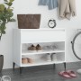 Glossy white plywood shoe cabinet 70x36x60 cm by vidaXL, Shoe racks and shoe organizers - Ref: Foro24-819766, Price: 45,74 €,...