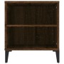 Oak brown plywood TV cabinet 102x44.5x50 cm by vidaXL, TV Furniture - Ref: Foro24-819611, Price: 83,99 €, Discount: %