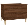 Mesa de centro madera contrachapada roble marrón 60x44,5x45 cm de vidaXL, Mesas de centro - Ref: Foro24-819571, Precio: 63,99...