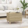 Sonoma oak plywood coffee table 60x44.5x45 cm by vidaXL, Coffee table - Ref: Foro24-819567, Price: 68,69 €, Discount: %