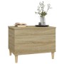 Sonoma oak plywood coffee table 60x44.5x45 cm by vidaXL, Coffee table - Ref: Foro24-819567, Price: 68,69 €, Discount: %