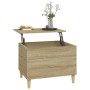 Sonoma oak plywood coffee table 60x44.5x45 cm by vidaXL, Coffee table - Ref: Foro24-819567, Price: 68,69 €, Discount: %