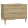 Sonoma oak plywood coffee table 60x44.5x45 cm by vidaXL, Coffee table - Ref: Foro24-819567, Price: 68,69 €, Discount: %