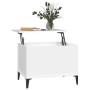 Mesa de centro madera contrachapada blanco 60x44,5x45 cm de vidaXL, Mesas de centro - Ref: Foro24-819572, Precio: 58,36 €, De...