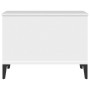 Mesa de centro madera contrachapada blanco 60x44,5x45 cm de vidaXL, Mesas de centro - Ref: Foro24-819572, Precio: 58,36 €, De...