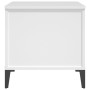 Mesa de centro madera contrachapada blanco 60x44,5x45 cm de vidaXL, Mesas de centro - Ref: Foro24-819572, Precio: 58,36 €, De...