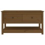 Mesa de centro madera maciza de pino marrón miel 102x49x55 cm de vidaXL, Mesas de centro - Ref: Foro24-820924, Precio: 97,61 ...