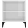 Hochglanzweißer TV-Schrank aus Sperrholz, 102 x 44,5 x 50 cm von vidaXL, TV-Möbel - Ref: Foro24-819606, Preis: 81,47 €, Rabat...