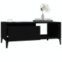 Black plywood coffee table 90x50x36.5 cm by vidaXL, Coffee table - Ref: Foro24-821053, Price: 49,50 €, Discount: %