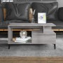 Sonoma gray plywood coffee table 90x49x45 cm by vidaXL, Coffee table - Ref: Foro24-819626, Price: 82,99 €, Discount: %