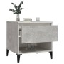 Side tables 2 units concrete gray plywood 50x46x50 cm by vidaXL, Side tables - Ref: Foro24-819557, Price: 86,90 €, Discount: %