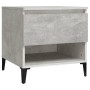 Side tables 2 units concrete gray plywood 50x46x50 cm by vidaXL, Side tables - Ref: Foro24-819557, Price: 87,99 €, Discount: %