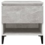 Side tables 2 units concrete gray plywood 50x46x50 cm by vidaXL, Side tables - Ref: Foro24-819557, Price: 87,99 €, Discount: %