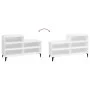 Glossy white plywood shoe cabinet 102x36x60 cm by vidaXL, Shoe racks and shoe organizers - Ref: Foro24-819734, Price: 49,21 €...