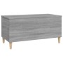 Mesa de centro madera contrachapada gris Sonoma 90x44,5x45 cm de vidaXL, Mesas de centro - Ref: Foro24-819586, Precio: 70,65 ...