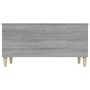 Mesa de centro madera contrachapada gris Sonoma 90x44,5x45 cm de vidaXL, Mesas de centro - Ref: Foro24-819586, Precio: 70,65 ...