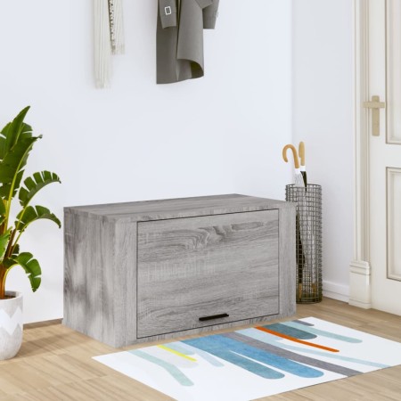 Sonoma grau Kiefer Holz Wandschuhschrank 70x35x38 cm von vidaXL, Schuhregale und Schuhorganisatoren - Ref: Foro24-821018, Pre...