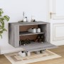 Sonoma grau Kiefer Holz Wandschuhschrank 70x35x38 cm von vidaXL, Schuhregale und Schuhorganisatoren - Ref: Foro24-821018, Pre...