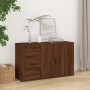 Oak brown plywood sideboard 100x33x59.5 cm by vidaXL, Sideboards - Ref: Foro24-821003, Price: 102,25 €, Discount: %