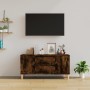 Mueble de TV madera contrachapada roble ahumado 102x44,5x50 cm de vidaXL, Muebles TV - Ref: Foro24-819601, Precio: 78,69 €, D...