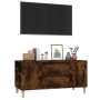 TV-Ständer aus geräuchertem Eichensperrholz 102x44,5x50 cm von vidaXL, TV-Möbel - Ref: Foro24-819601, Preis: 78,69 €, Rabatt: %