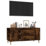 Mueble de TV madera contrachapada roble ahumado 102x44,5x50 cm de vidaXL, Muebles TV - Ref: Foro24-819601, Precio: 78,69 €, D...