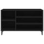 Black plywood shoe cabinet 102x36x60 cm by vidaXL, Shoe racks and shoe organizers - Ref: Foro24-819749, Price: 69,83 €, Disco...