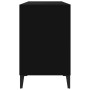 Black plywood shoe cabinet 102x36x60 cm by vidaXL, Shoe racks and shoe organizers - Ref: Foro24-819749, Price: 69,83 €, Disco...