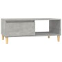 Concrete gray plywood coffee table 90x50x36.5 cm by vidaXL, Coffee table - Ref: Foro24-821048, Price: 44,20 €, Discount: %