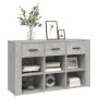 Aparador de madera contrachapada gris hormigón 100x30x59,5 cm de vidaXL, Aparadores - Ref: Foro24-821008, Precio: 86,36 €, De...